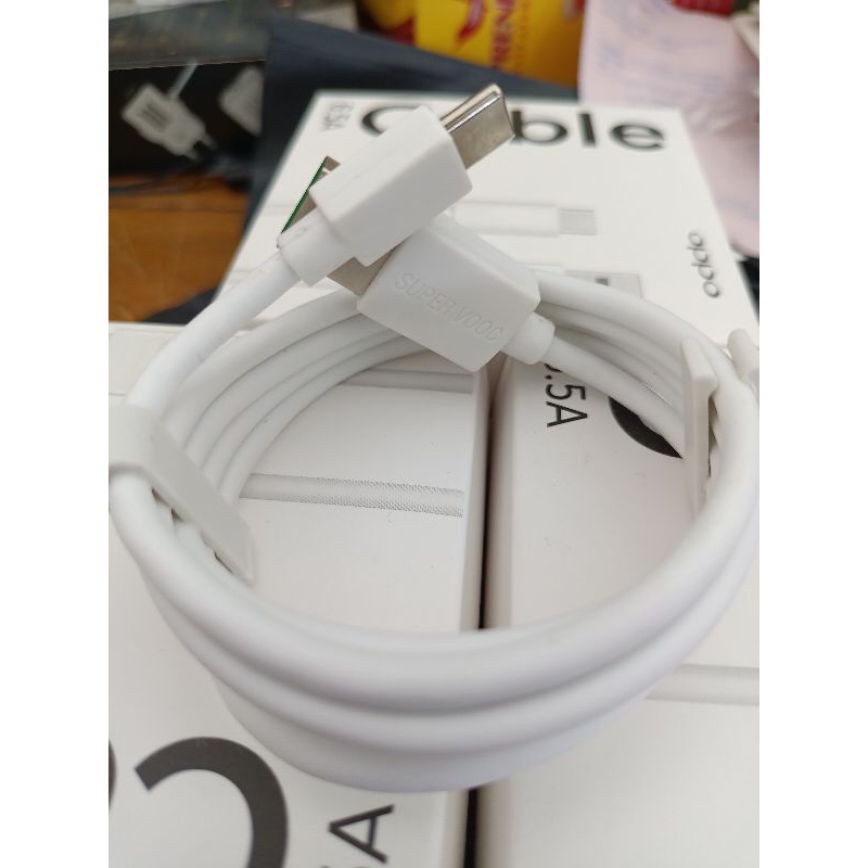 Kabel cas oppo type-c ori 100%/Kabel data oppo type-c/Kabel type-c /Type-C/Kabel vooc /Kabel data op
