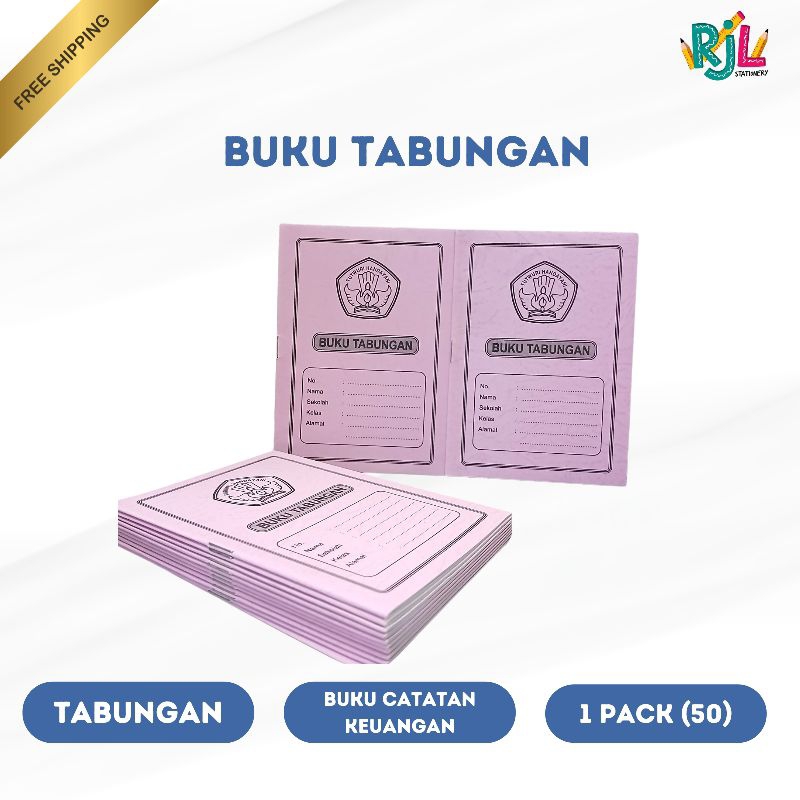 

Buku Tabungan | Buku Keuangan | 1 Pack (50)