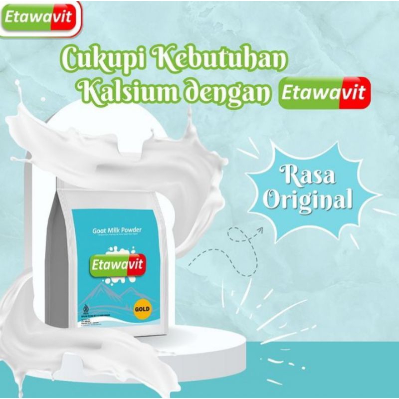 

ETAWAVIT Gold Original - Susu Kambing Etawa Bubuk Tinggi Kalsium