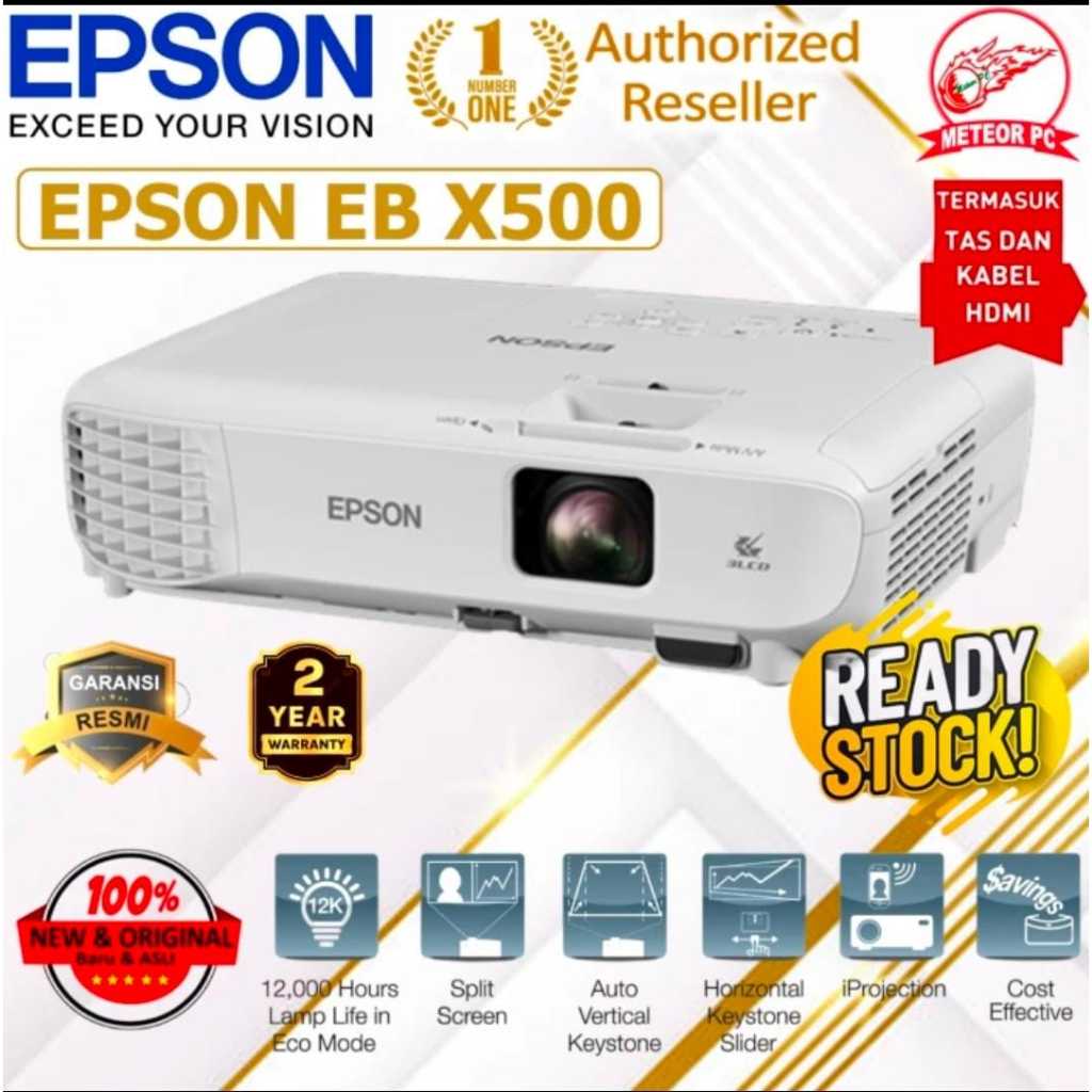 Epson Eb X500 / proyektor Epson Eb X500 XGA 3600 lumen