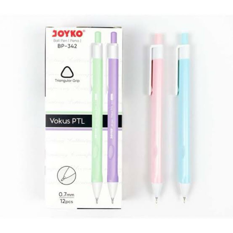 

(12 PCS) PULPEN JOYKO VOKUS PTL BP-342 0.7MM