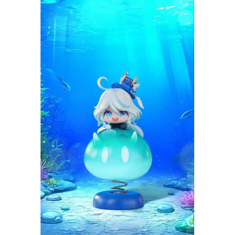 Furina dan Hutao Genshin Impact Q Version Chibi Shake Figure