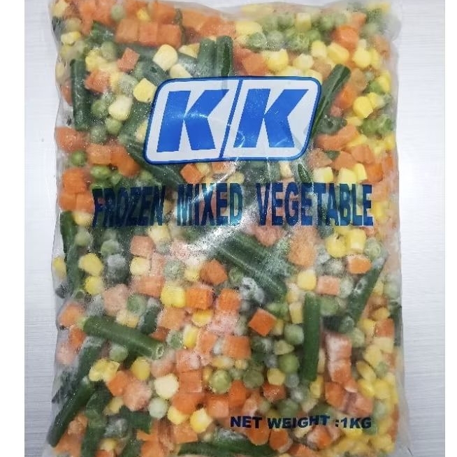 MIX VEGETABLE FROZEN 1KG / VEGETABLE FROZEN