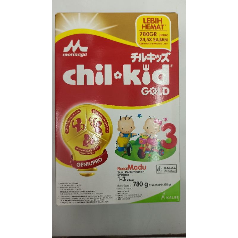 

MORINAGA CHILKID GOLD MADU 780GR
