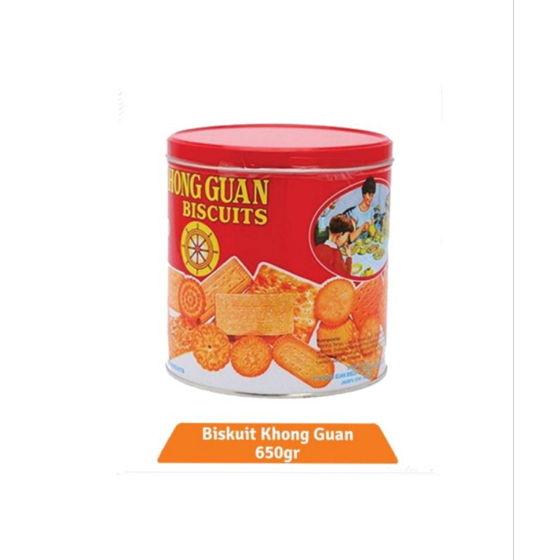 

Khong Guan Biscuits Mini Assorted Kaleng 650g