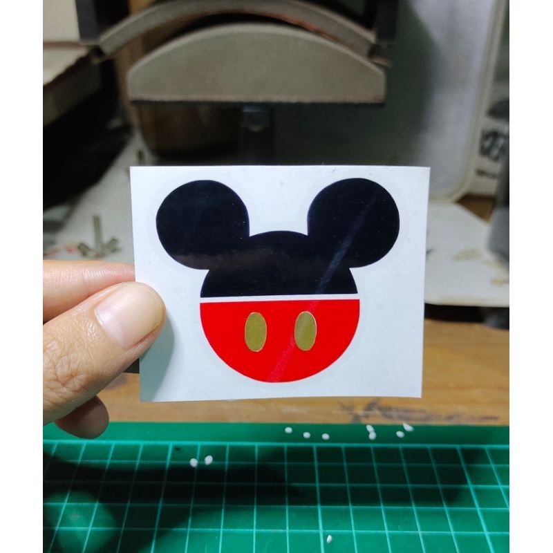 

stiker cutting Mickey mouse lucu sticker murah