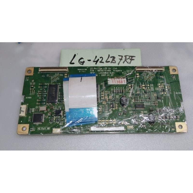 TCON TICON TCON PAPAN PANEL TV LG- 42LB7RF ORIGINAL