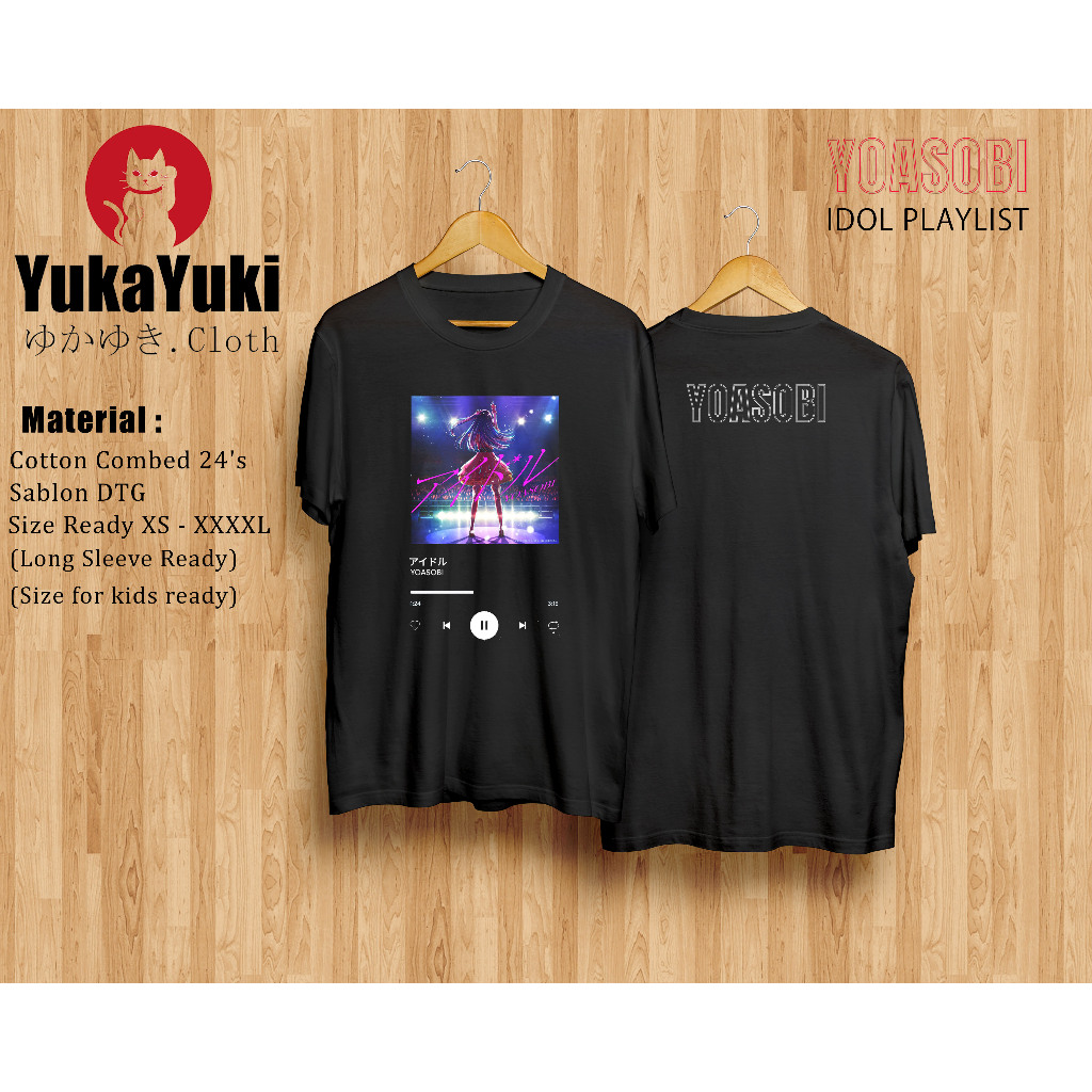 Kaos Yoasobi - Idol Playlist