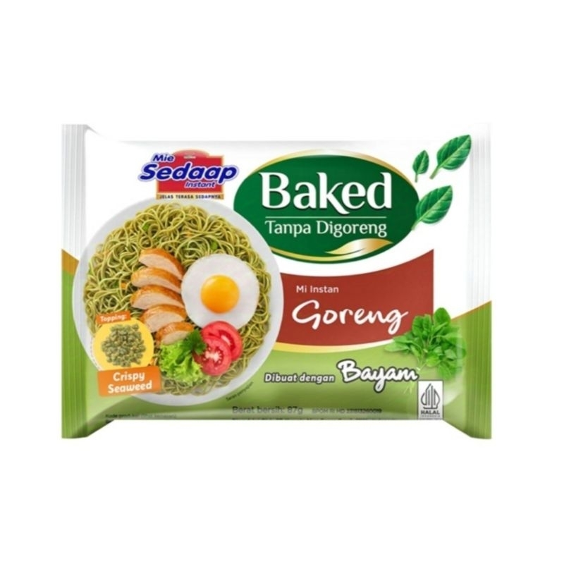 

Mie Sedaap Baked Mie Instant Goreng 87gr