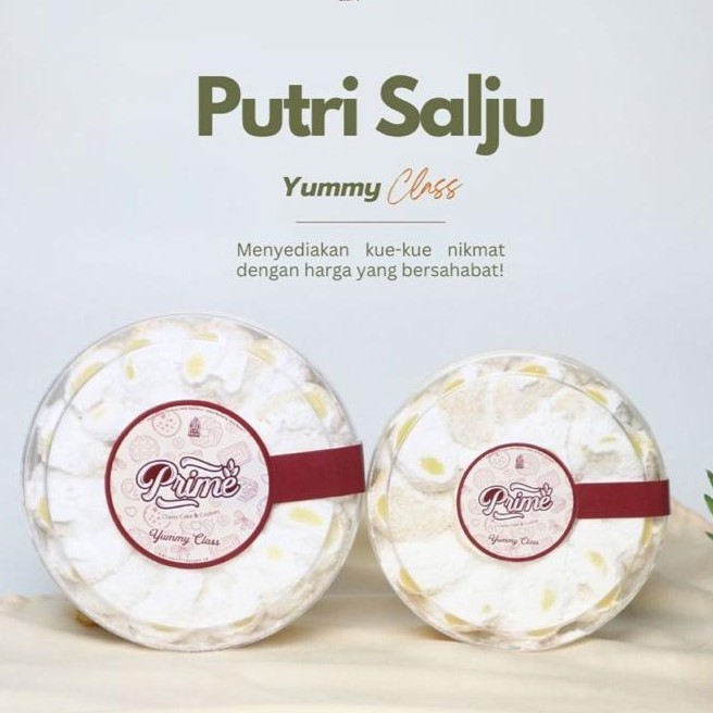 

Prime Cookies-Putri Salju Yummy Class Small/Large
