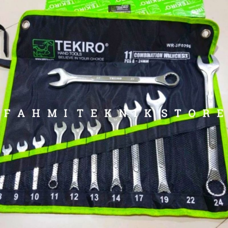 Kunci Ring Pas Tekiro 11pcs / Kunci Ring Pas Set 11 pcs Tekiro
