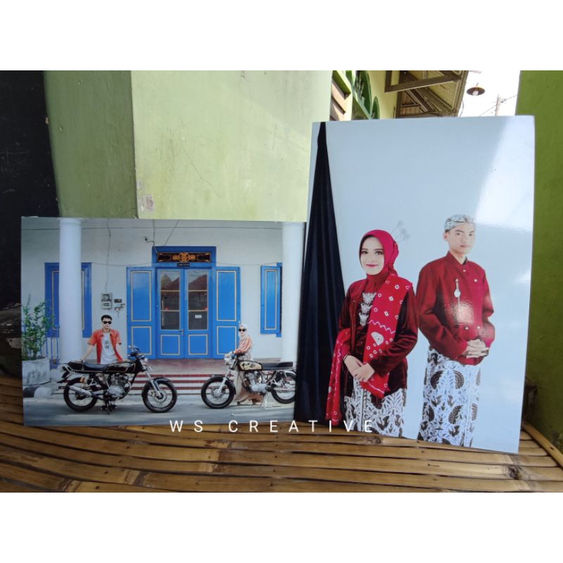 CETAK FOTO MDF UKURAN 16RS (40X60CM) | CETAK FOTO MDF MURAH | CETAK FOTO PRE WEDDING | CETAK FOTO AE