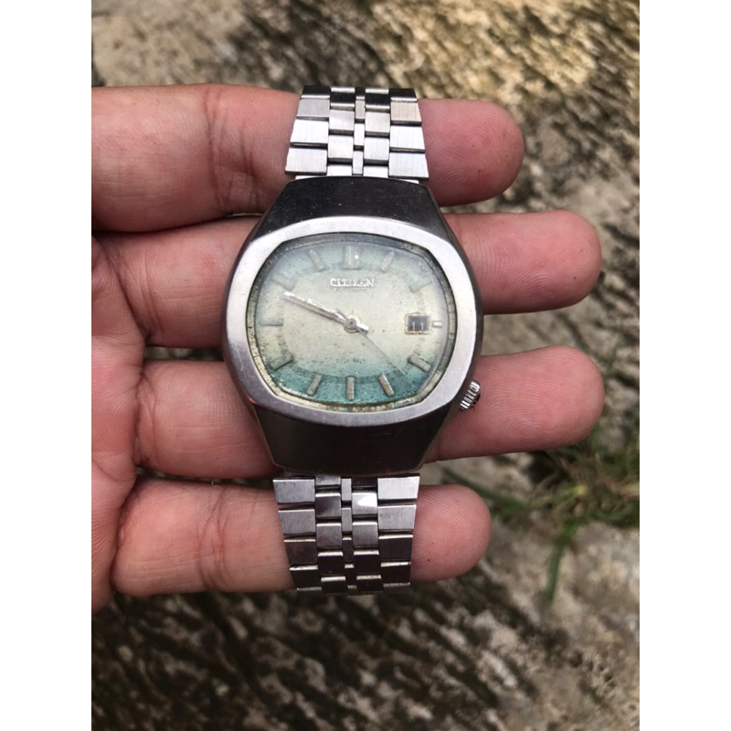 jam citizen automatic tank tv kotak vintage second bekas