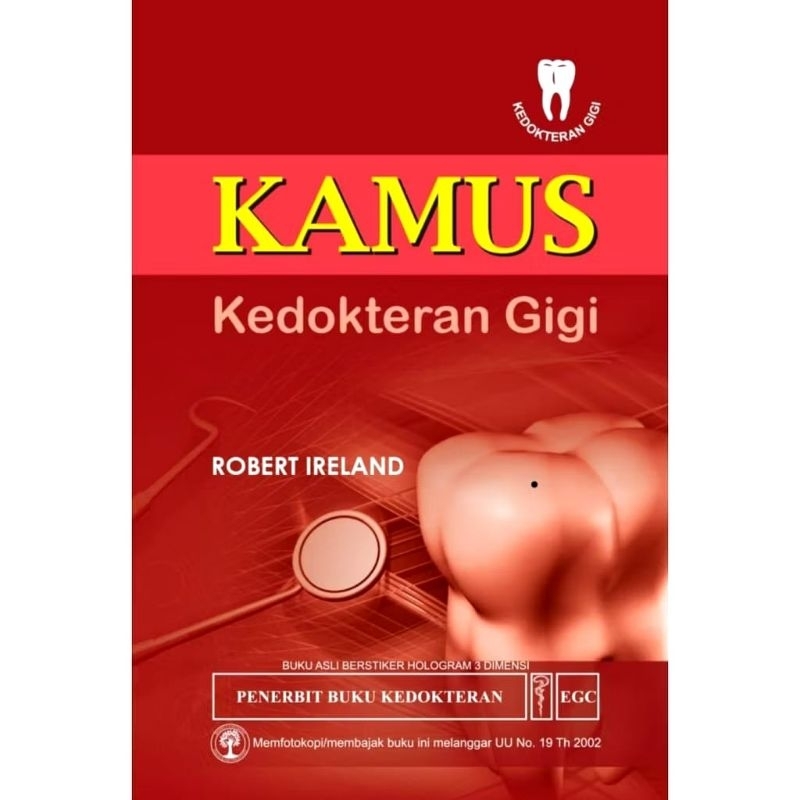 KAMUS kedokteran gigi(buku original)