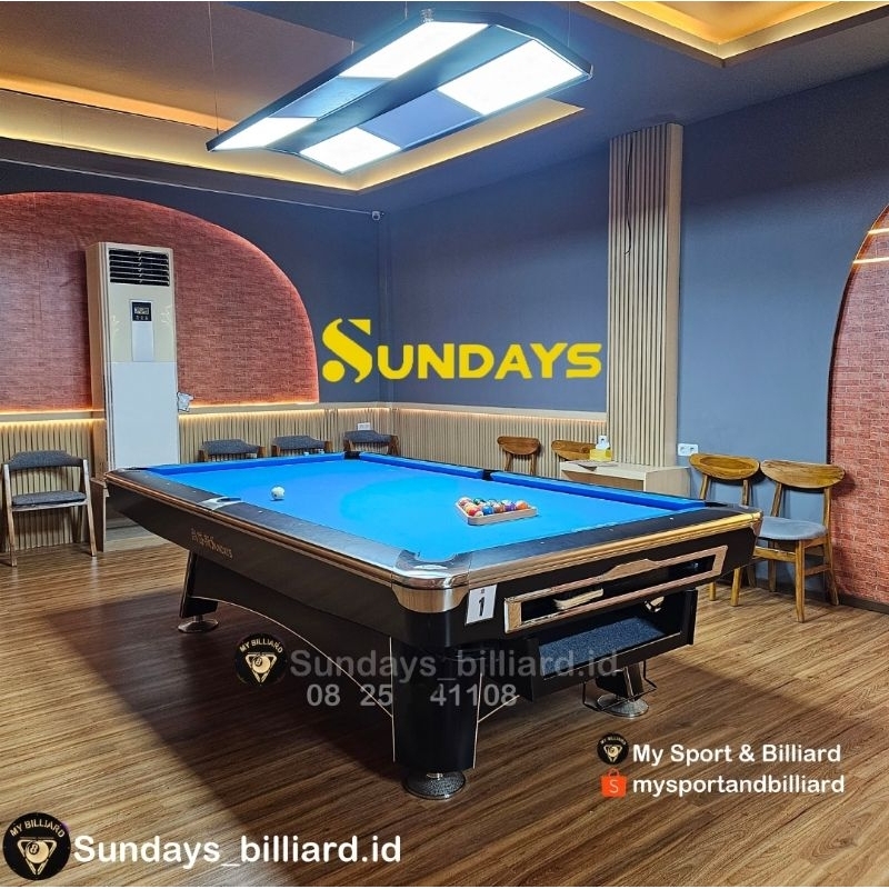 Meja Billiard 9 Feet Import Sundays - meja bilyar billiard pool table