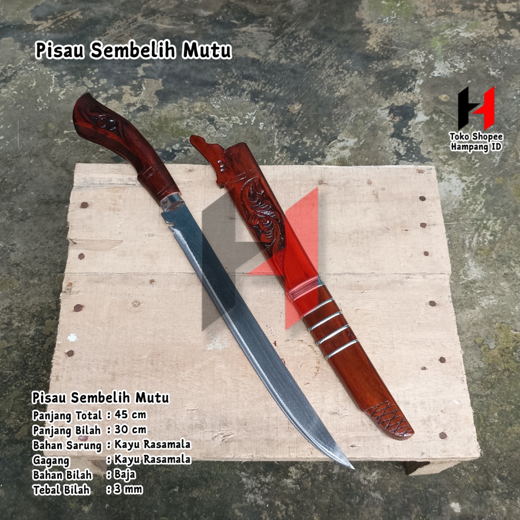 PISAU SEMBELIH UKIRAN KAYU RASAMALA