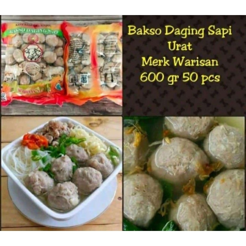 

Bakso urat warisan isi 50