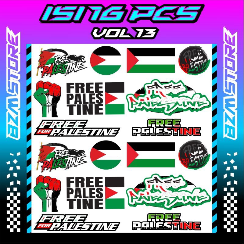 

Stiker Isi 16pcs Vol13 Original