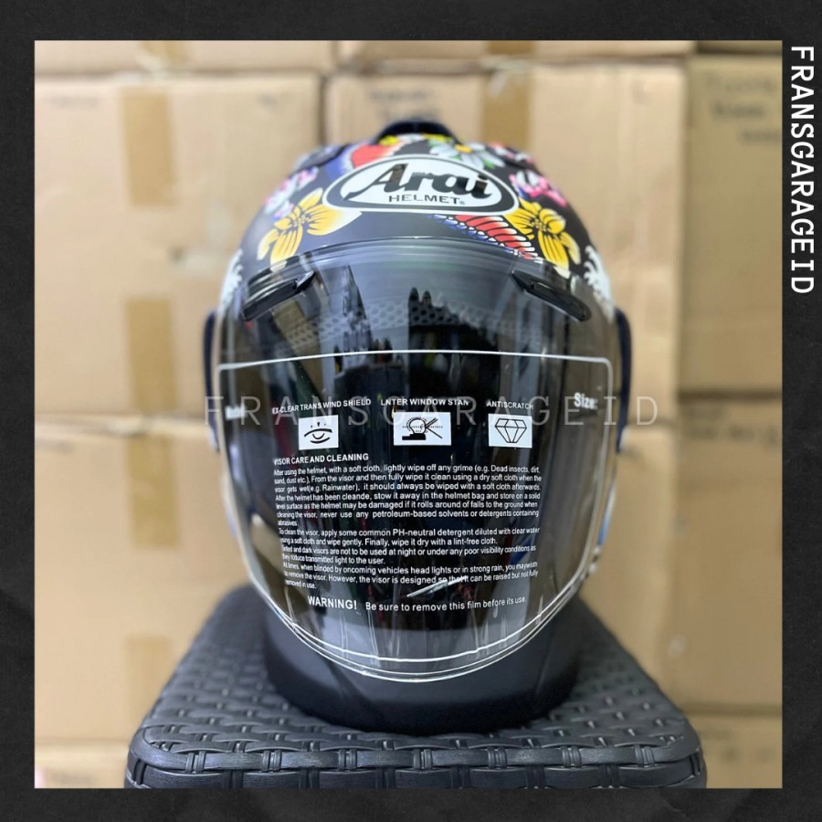 ARAI HALF FACE RAM 4 ORIENTAL DOFF CLONE COPY HIGH QUALITY