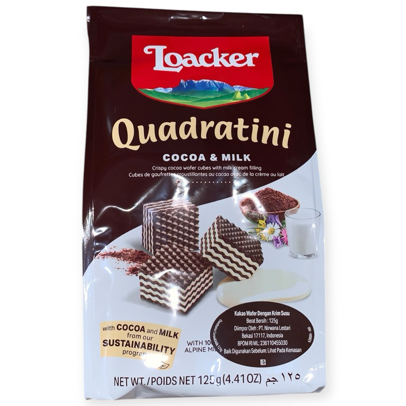 

LOACKER QUADRATINI - COCO & MILK (125g)