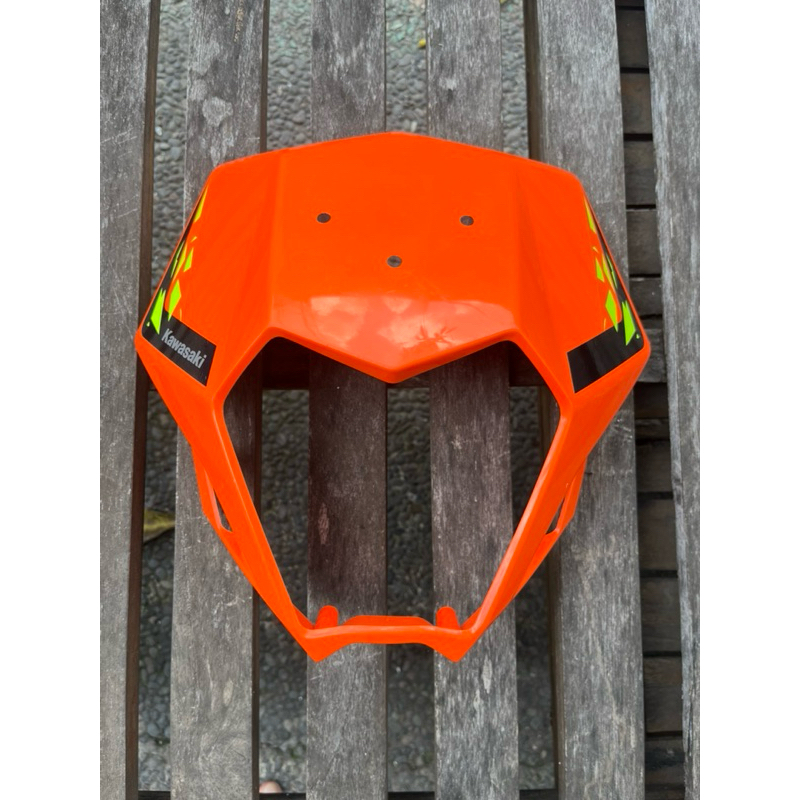 batok cover kepala lampu depan untuk headlamp headlight reflektor kawasaki klx 150 d tracker SM SE n