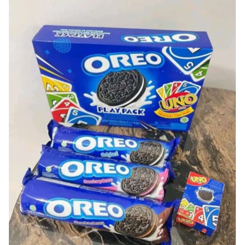 

Oreo Playpack isi 3pcs + Uno