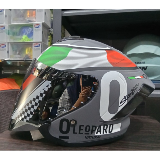 Helm JS ARMOR Motif Keren
