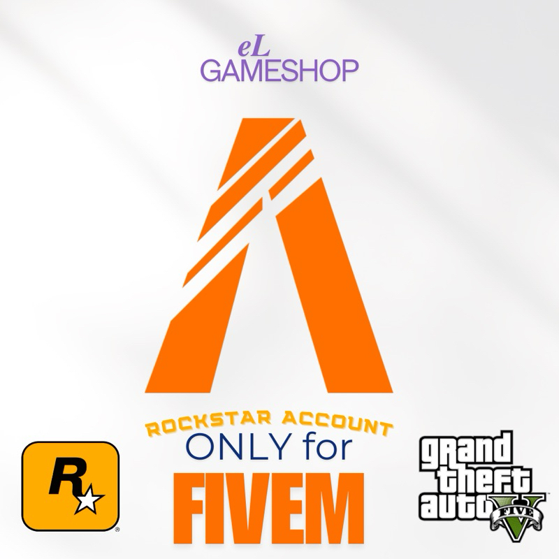 GTA 5 RP FIVEM ONLY SOCIAL CLUB - AKUN FULL ACCESS HANYA UNTUK FIVEM(TIDAK BISA DOWNLOAD GAME)