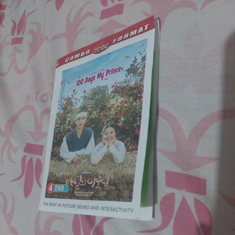 DVD Korean Drama "100 Days My Prince " - D.O EXO  HD Quality 4Disc End