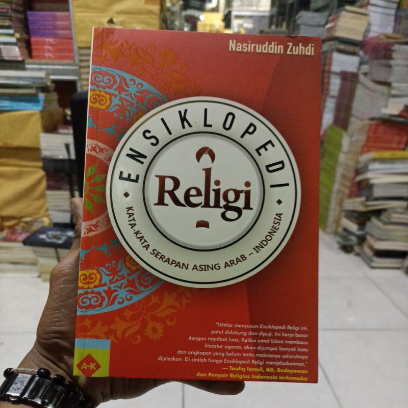 BUKU AGAMA / FILSAFAT / BACAAN ISLAMI / ENSIKLOPEDI RELIGI SERAPAN ASING ARAB - INDONESIA / ORIGINAL