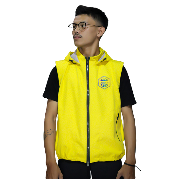 Jaket Rompi ADDICT Pelindung Dada Anti Angin Waterprooft Bahan Goretex Impor Size M L XL XXL