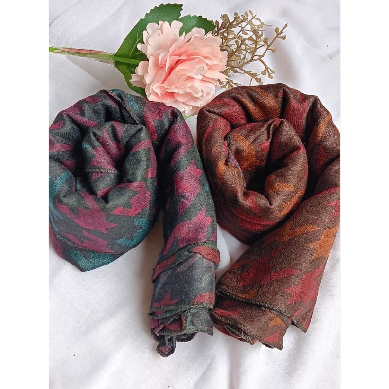 PASHMINA ETNIK RANDOM OLEH OLEH HAJI ATAU UMROH