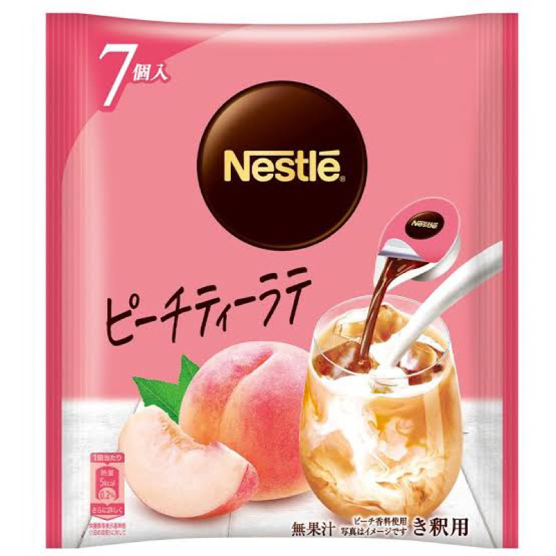 

Nestle Nestea Peach Tea Potion Tea Porsion Pods Teh Buah Jepang