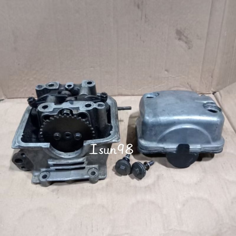 BLOK HEAD KLEP HONDA BEAT KARBU SCOOPY KARBU SPACY KARBU KVY COPOTAN ORIGINAL
