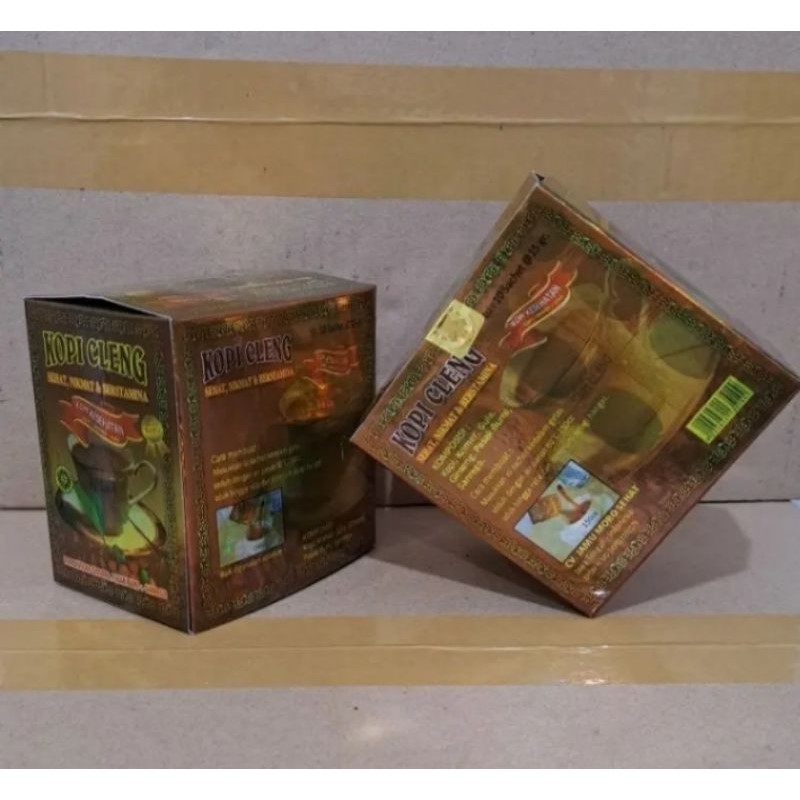 

Kopi Helbal Cling clong Asli Original 10 sachet