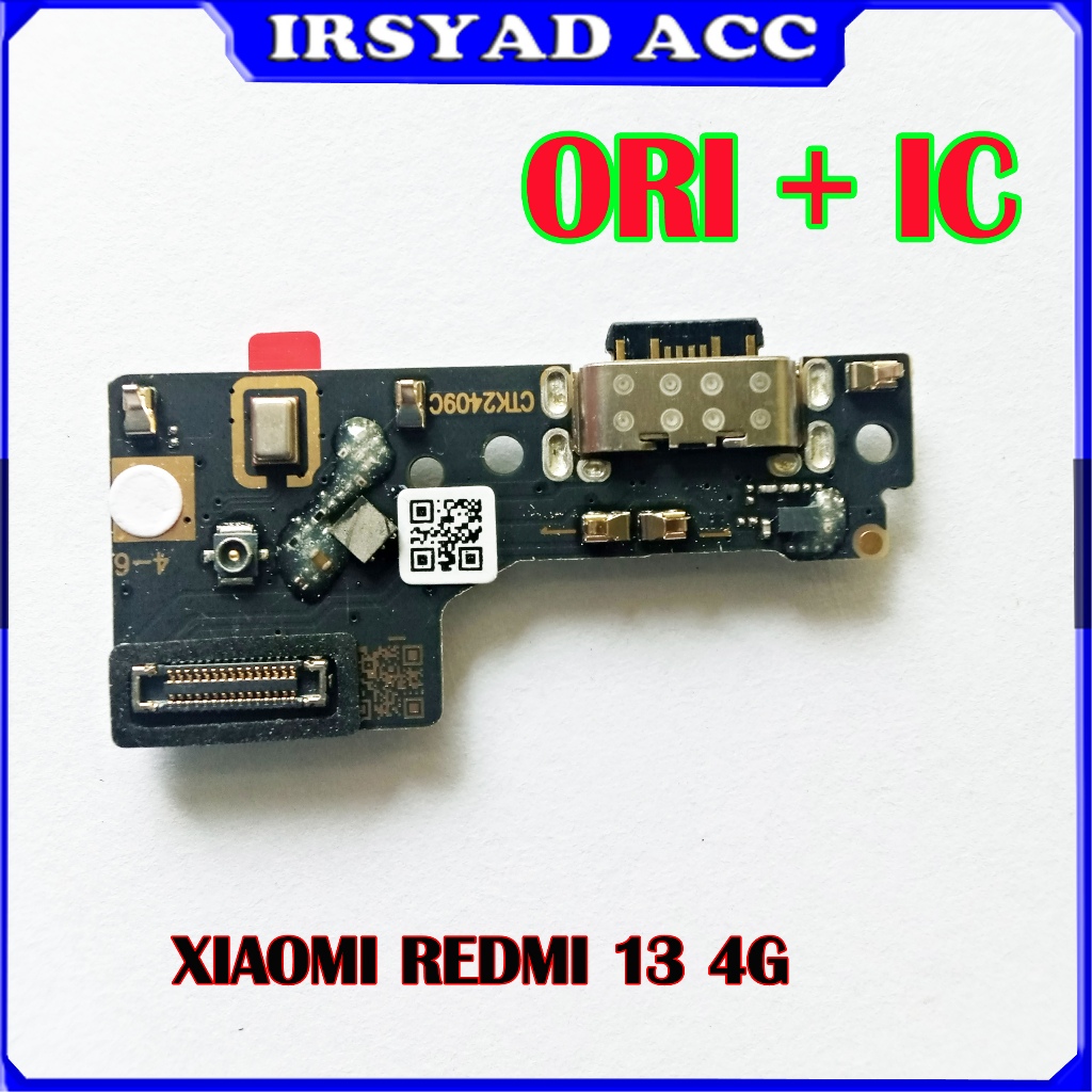 PAPAN KONEKTOR CHARGER REDMI 13 4G/REDMI 13C