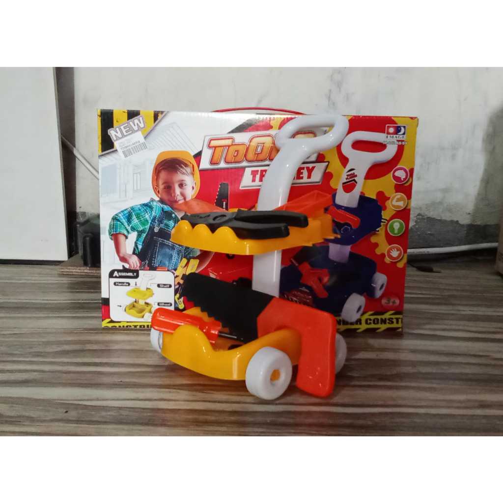 ARSITEK CILIK TOOL SET VERSI KOPER// MAINAN TUKANG// ALAT TUKANG