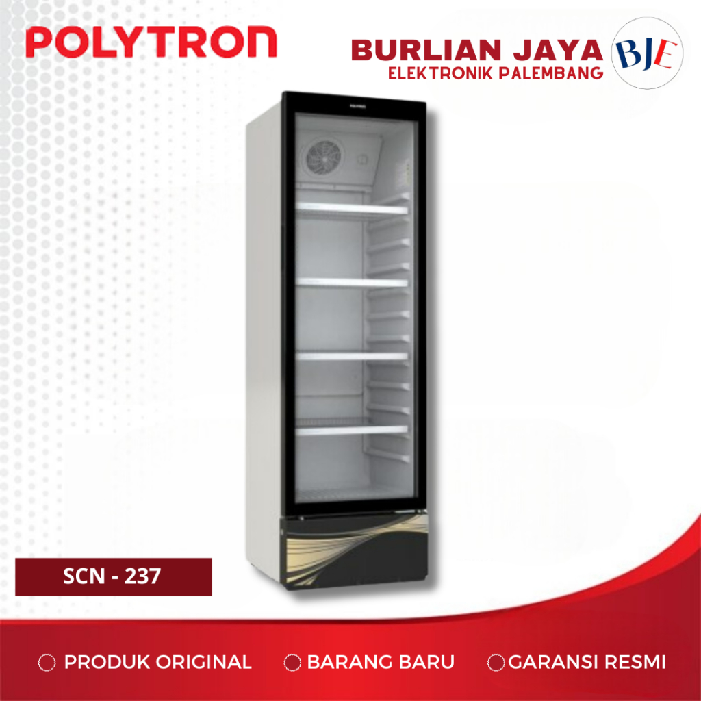 KULKAS SHOWCASE POLYTRON SCN-237 KULKAS SHOWCASE PALEMBANG