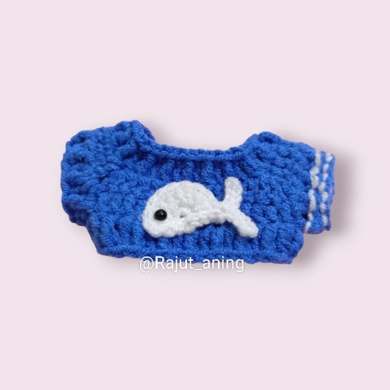 costum baju boneka RJ bag charm