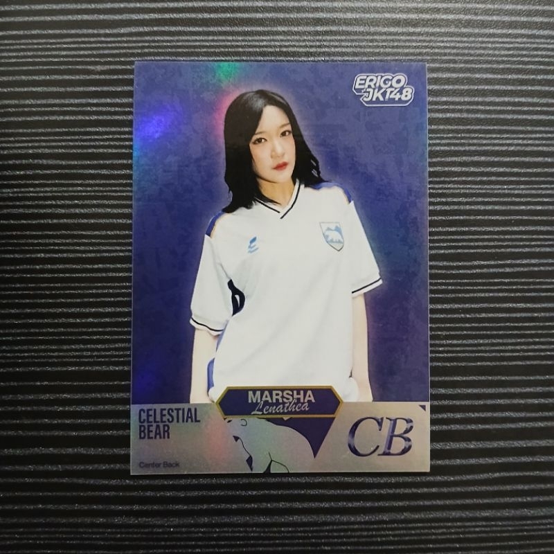 Panini Card Erigo x JKT48 Marsha Lenathea Photocard PC edisi Jersey