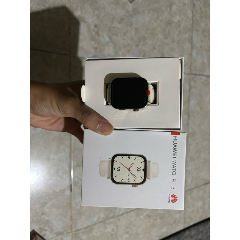 Huawei Watch Fit 3 White Leather (NFC)