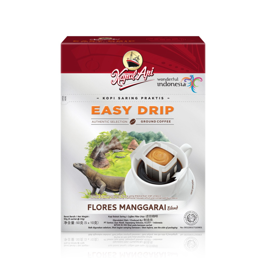 

Kapal Api Drip Flores Manggarai isi 5pcs 5sachets