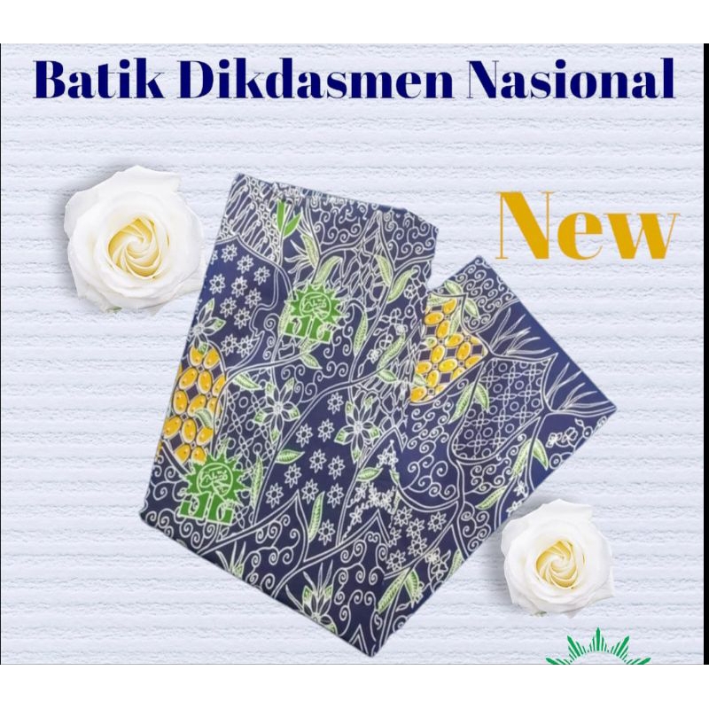 KAIN BATIK DIKDASMEN NASIONAL 🇲🇨