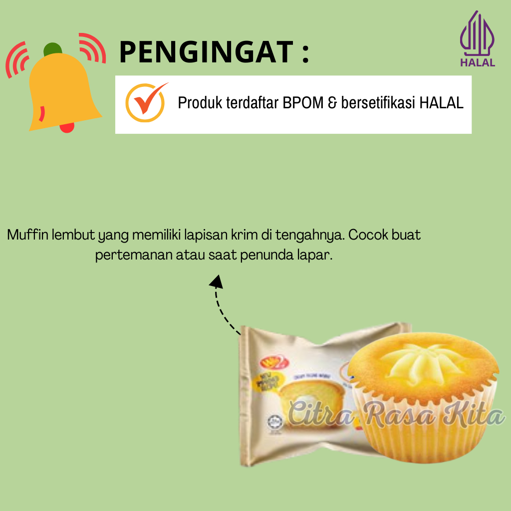 

RB Win2 Bake Story Mini Muffin Cake / Pie Malaysia Cup Cake Mini 320gr