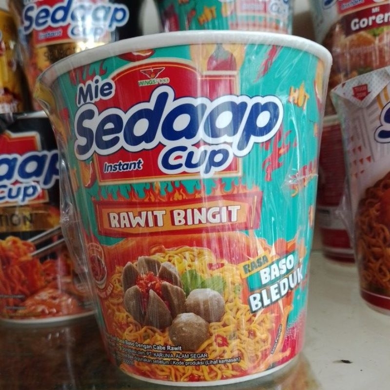 

mie sedaap rawit bingit rasa baso bleduk