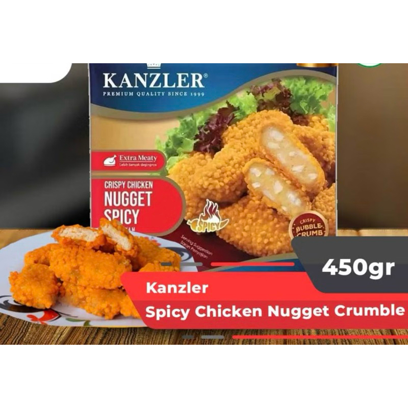 

Nugget kanzler spicy 450gr