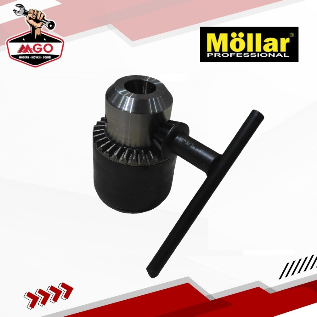 Kepala Bor Drat Drill Chuck 13mm MOLLAR