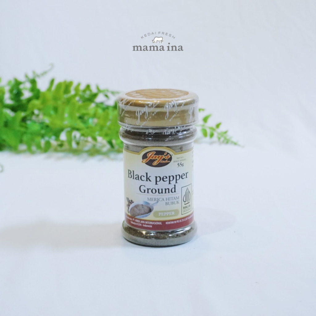 

Jays Kitchen Black Pepper Ground 55g