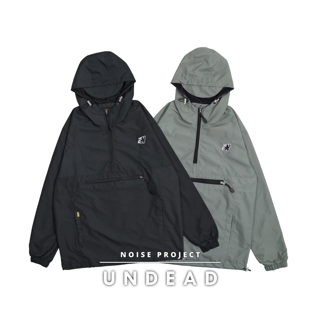 NOISE PROJECT - NOISE PROJECT - JAKET COUGLE / CAGOULE / ANORAK JACKET / WINDBREAKER - UNDEAD
