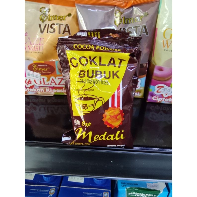 

Cokelat Bubuk Medali 25g